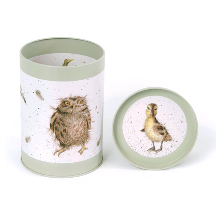 Wrendale Designs blik koffiebus rond