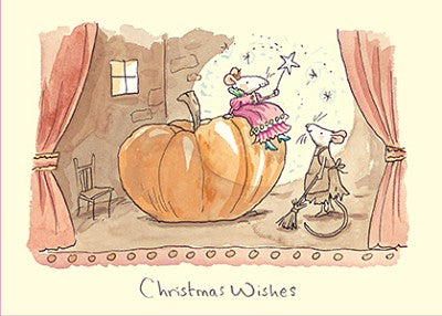 Two Bad Mice Kerstkaart Christmas Wishes