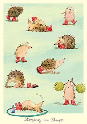 Two Bad Mice kaart Staying in shape