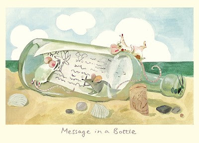 Two Bad Mice kaart Message in a Bottle