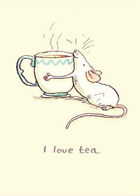 Two Bad Mice kaart I love tea