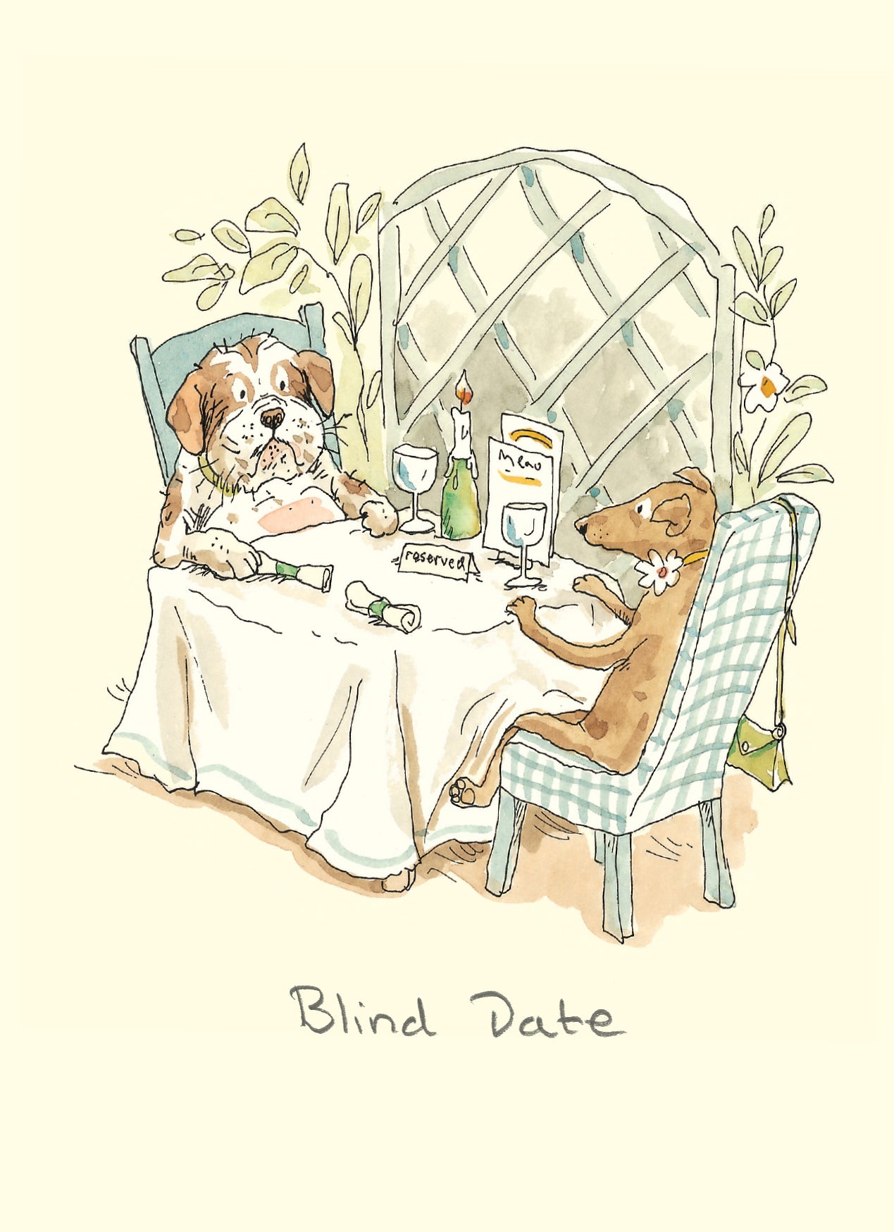 Two Bad Mice kaart Blind Date