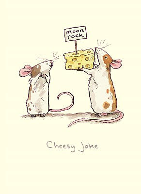 Two Bad Mice kaart Cheesy Joke