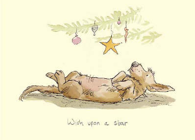 Two Bad Mice Kerstkaart Wish upon a Star