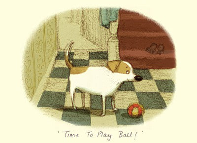 Two Bad Mice kaart Time to play Ball