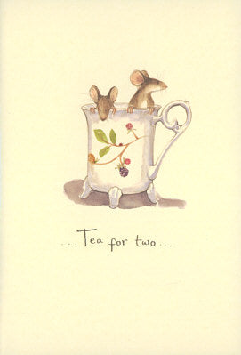 Two Bad Mice kaart Tea for Two